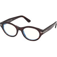 トム フォード トム フォード Tom Ford FT6172-B 052 青-Light Block サングラス - 女性用 - べっ甲shell