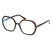 トム フォード トム フォード Tom Ford FT5814-B 096 青-Light Block サングラス - 女性用 - 緑