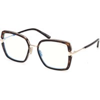 トム フォード トム フォード Tom Ford FT5985-B 052 青-Light Block サングラス - 女性用 - べっ甲shell