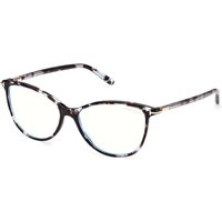 トム フォード トム フォード Tom Ford FT5616-B 55A 青-Light Block サングラス - 女性用 - べっ甲shell