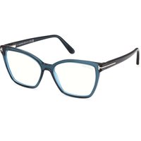 トム フォード トム フォード Tom Ford FT5812-B 087 青-Light Block サングラス - 女性用 - 青
