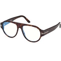 トム フォード トム フォード Tom Ford FT6178-B 052 青-Light Block サングラス - 男性用 - べっ甲shell
