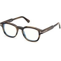 トム フォード トム フォード Tom Ford FT6181-B 056 青-Light Block サングラス - 男性用 - べっ甲shell