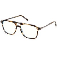 トム フォード トム フォード Tom Ford FT6183-B 056 青-Light Block サングラス - 男性用 - べっ甲shell