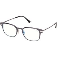 Tom Ford FT6187-B 020 Blue-Light Block Men's Eyeglasses Grey Size 52 - Blue Light Block Available