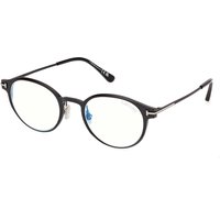 Tom Ford FT6188-B 005 Blue-Light Block Men's Eyeglasses Black Size 50 - Blue Light Block Available