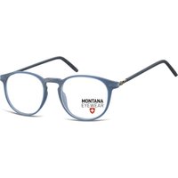 Montana Eyewear MA53 MA53B Men's Eyeglasses Blue Size 50 - Blue Light Block Available