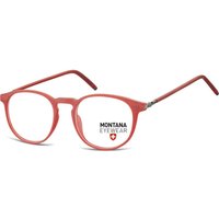 Montana Eyewear MA53 MA53E Men's Eyeglasses Red Size 50 - Blue Light Block Available