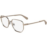 Calvin Klein Jeans CKJ25203 770 Men's Eyeglasses Gold Size 54 - Blue Light Block Available