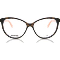Moschino Love MOL591 086 Women’s Eyeglasses Tortoiseshell Size 57 - Blue Light Block Available