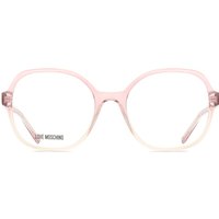 Moschino Love MOL616 35J Women’s Eyeglasses Pink Size 54 - Blue Light Block Available