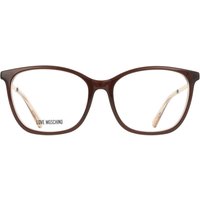 Moschino Love MOL622 09Q Women’s Eyeglasses Brown Size 54 - Blue Light Block Available