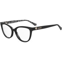Moschino Love MOL640 INA Women’s Eyeglasses Black Size 54 - Blue Light Block Available