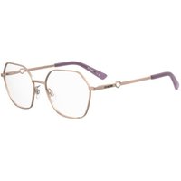 Moschino Love MOL650 DDB Women’s Eyeglasses Gold Size 55 - Blue Light Block Available