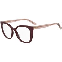 Moschino Love MOL670 LHF Women’s Eyeglasses Burgundy Size 55 - Blue Light Block Available