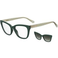 Moschino Love MOL071/CS with Clip-On 1ED/9K サングラス - 女性用 - 緑