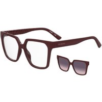 Moschino Love MOL688/C with Clip-On LHF/XW サングラス - 女性用 - バーガンディ