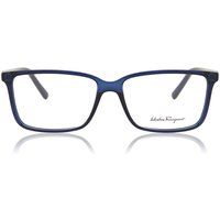 Salvatore Ferragamo SF2894 414 Women’s Eyeglasses Blue Size 56 - Blue Light Block Available