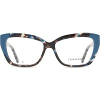 Salvatore Ferragamo SF2938N Asian Fit 414 Women’s Eyeglasses Tortoiseshell Size 53 - Blue Light Block Available