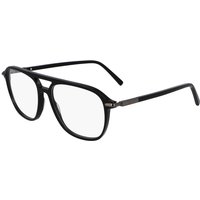 Salvatore Ferragamo SF3006 001 Men's Eyeglasses Black Size 56 - Blue Light Block Available