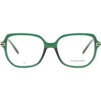 Salvatore Ferragamo SF3012 317 Women’s Eyeglasses Green Size 53 - Blue Light Block Available