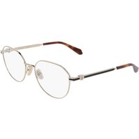 Salvatore Ferragamo SF2236 710 Women’s Eyeglasses Gold Size 54 - Blue Light Block Available