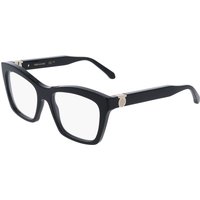 Salvatore Ferragamo SF3022 001 Women’s Eyeglasses Black Size 53 - Blue Light Block Available