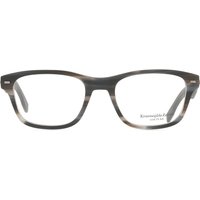 Zegna ZC5013 063 Men's Eyeglasses Black Size 53 - Blue Light Block Available