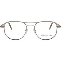Zegna EZ5117 014 Men's Eyeglasses Grey Size 50 - Blue Light Block Available