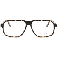 Zegna EZ5227 052 Men's Eyeglasses Tortoiseshell Size 58 - Blue Light Block Available