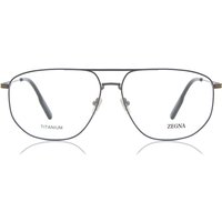 Zegna EZ5242 009 Men's Eyeglasses Grey Size 60 - Blue Light Block Available