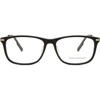 Zegna EZ5233D Asian Fit 001 Men's Eyeglasses Black Size 56 - Blue Light Block Available