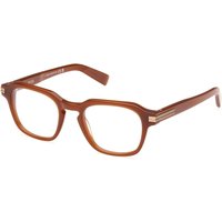 Zegna EZ5282 045 Men's Eyeglasses Brown Size 50 - Blue Light Block Available
