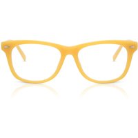 Square Full Rim Plastic Kids' Prescription Eyeglasses Online Yellow Size 45 - Free Lenses - Blue Light Block Available - SmartBuy Collection