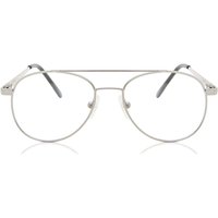 子供用 パイロット 金属 Silver サングラス - アンチブルーライト - SmartBuy Collection