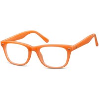 子供用 正方形 プラスチック 橙色 サングラス - アンチブルーライト - SmartBuy Collection