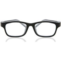 Square Full Rim Plastic Kids' Prescription Eyeglasses Online Black Size 42 - Free Lenses - Blue Light Block Available - SmartBuy Collection