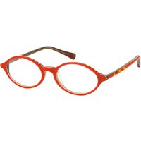 子供用 楕円形 プラスチック 橙色 サングラス - アンチブルーライト - SmartBuy Collection