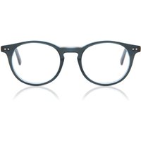 Oval Full Rim Plastic Kids' Prescription Eyeglasses Online Blue Size 45 - Free Lenses - Blue Light Block Available - SmartBuy Collection