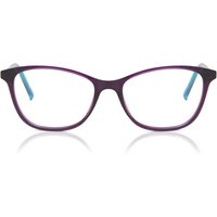 Rectangle Full Rim Plastic Kids' Prescription Eyeglasses Online Purple Size 49 - Free Lenses - Blue Light Block Available - SmartBuy Collection