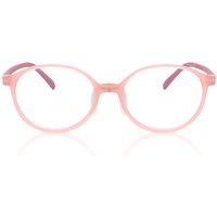 子供用 楕円形 プラスチック ピンク サングラス - アンチブルーライト - SmartBuy Collection