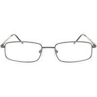 男性用 長方形 金属 灰色 サングラス - アンチブルーライト - SmartBuy Collection