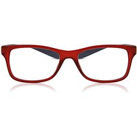男性用 正方形 プラスチック 赤 サングラス - アンチブルーライト - SmartBuy Collection