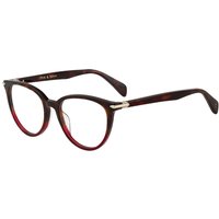 Rag & Bone RNB3027 65T サングラス - 女性用 - バーガンディ