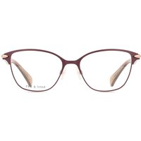 Rag & Bone RNB3049 LHF サングラス - 女性用 - バーガンディ