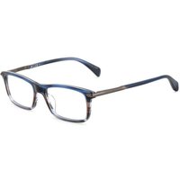 Rag & Bone RNB7050 3XJ Men's Eyeglasses Blue Size 54 - Blue Light Block Available