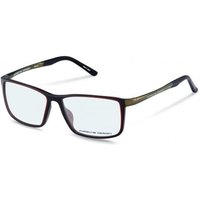 Porsche Design P8328 B Men's Eyeglasses Brown Size 56 - Blue Light Block Available