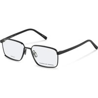 Porsche Design P81008 A000 Men's Eyeglasses Black Size 55 - Blue Light Block Available