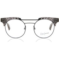 Yohji Yamamoto 3009 079 Women’s Eyeglasses Black Size 49 - Blue Light Block Available