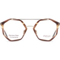 Ana Hickmann HI6135 E01 Women’s Eyeglasses Brown Size 51 - Blue Light Block Available